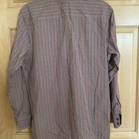 Men’s JOHNSTON & MURPHY button up long sleeve shirt. Size S. Like New. - Picture 10 of 10